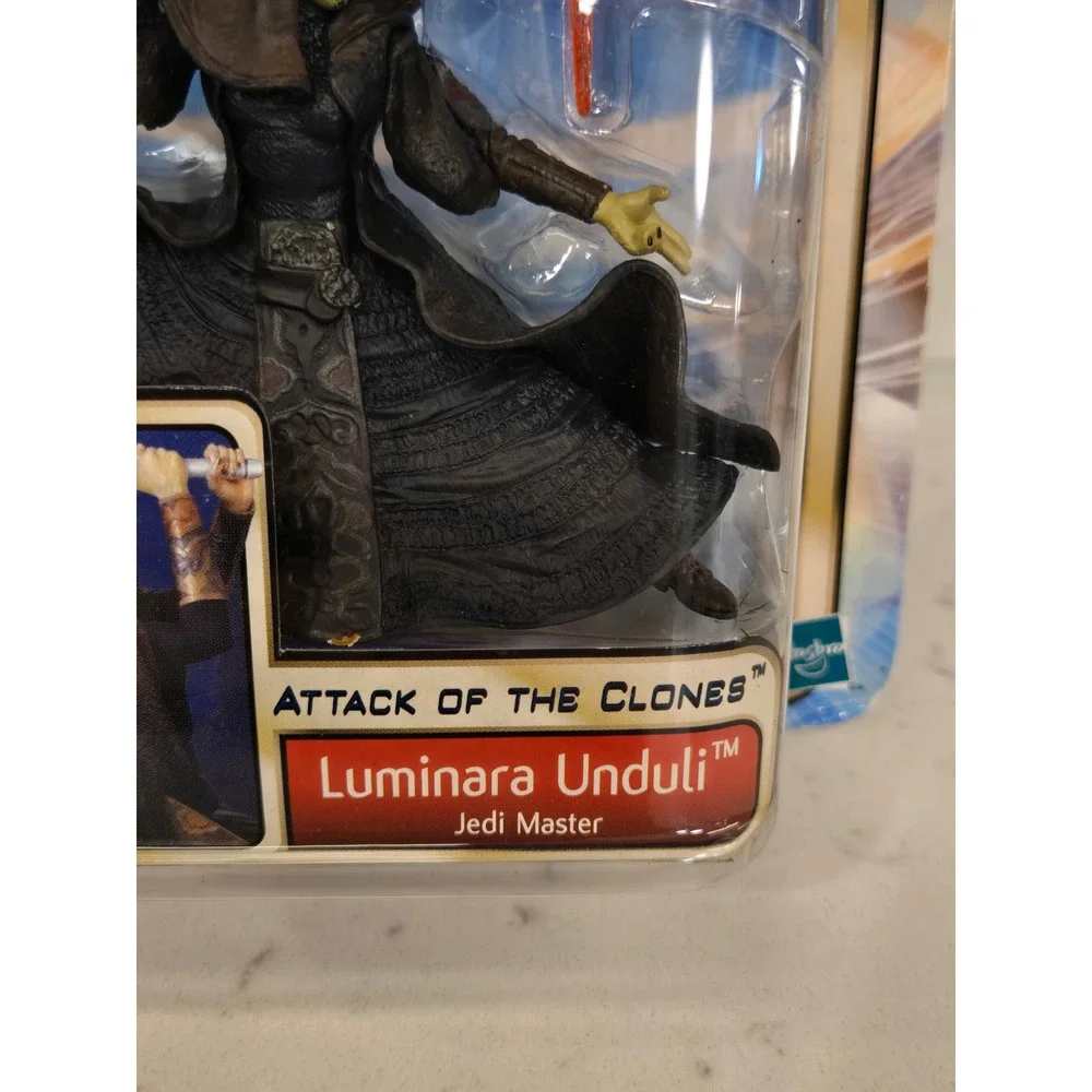 Star Wars Luminara Unduli Jedi Master Action Figure Attack of the Clones 2002